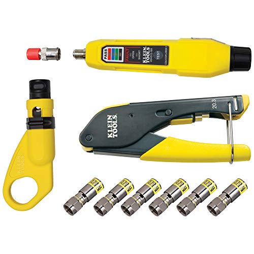 Coaxial Stripping And Crimping Tool