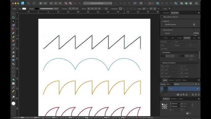 How to Draw a Line With Pen Tool in Illustrator