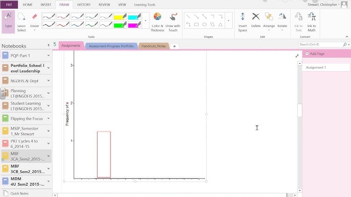 How to Make Squares Using the Line Tool in Onenote