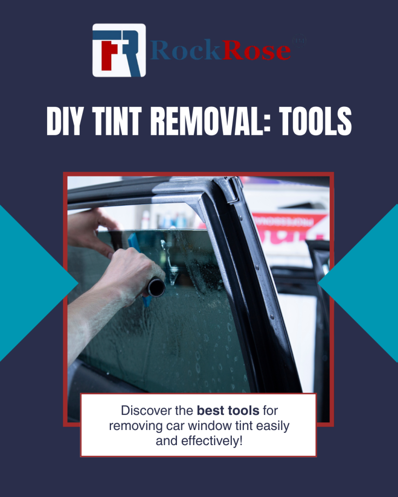 How to Remove Tinted Window Film from Auto Glass