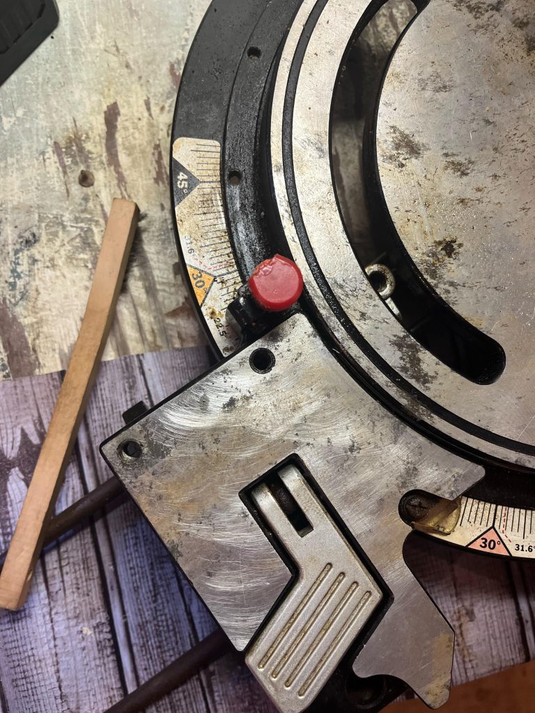 How to Unlock Tool Shop Miter Saw